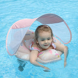 Mambobaby - Flotteur de natation pour bébé avec pare-soleil