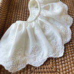 Bavoir bébé en coton pour fille