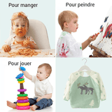 Bavoir bébé plastique utilisations