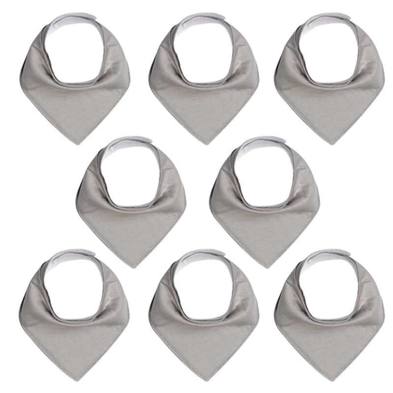 Bavoir bébé lot gris | Couleur bébé™