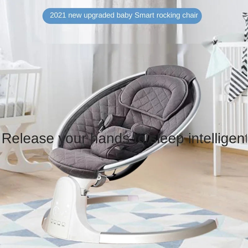 Chaise balançoire électrique avec bluetooth pour bébé