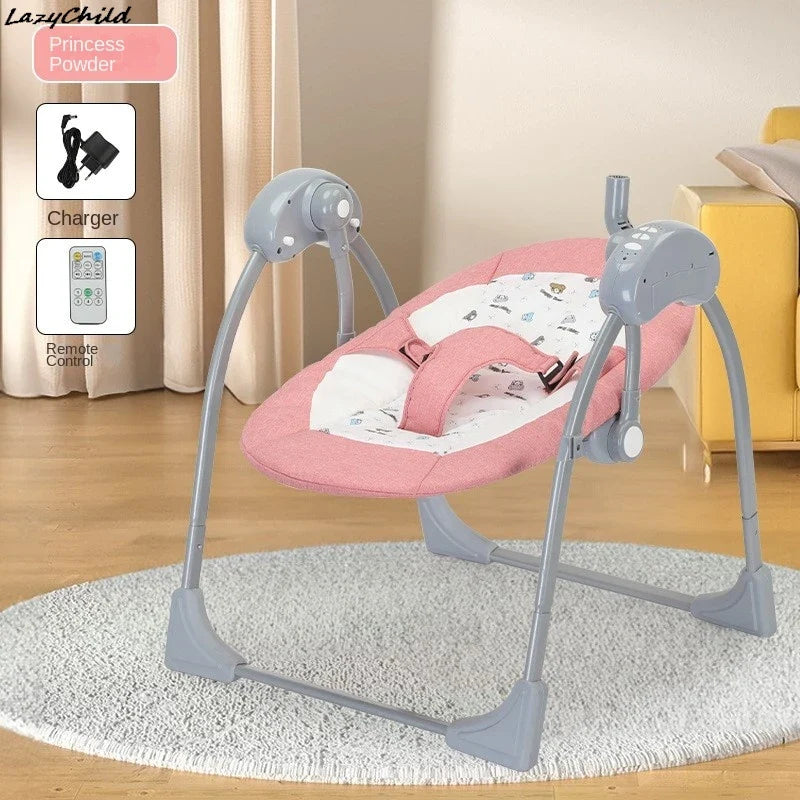 Chaise balançoire électrique multifonctionnelle pour bébé