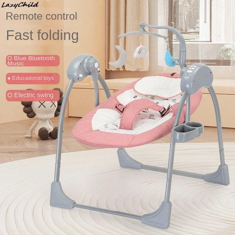 Chaise balançoire électrique multifonctionnelle pour bébé