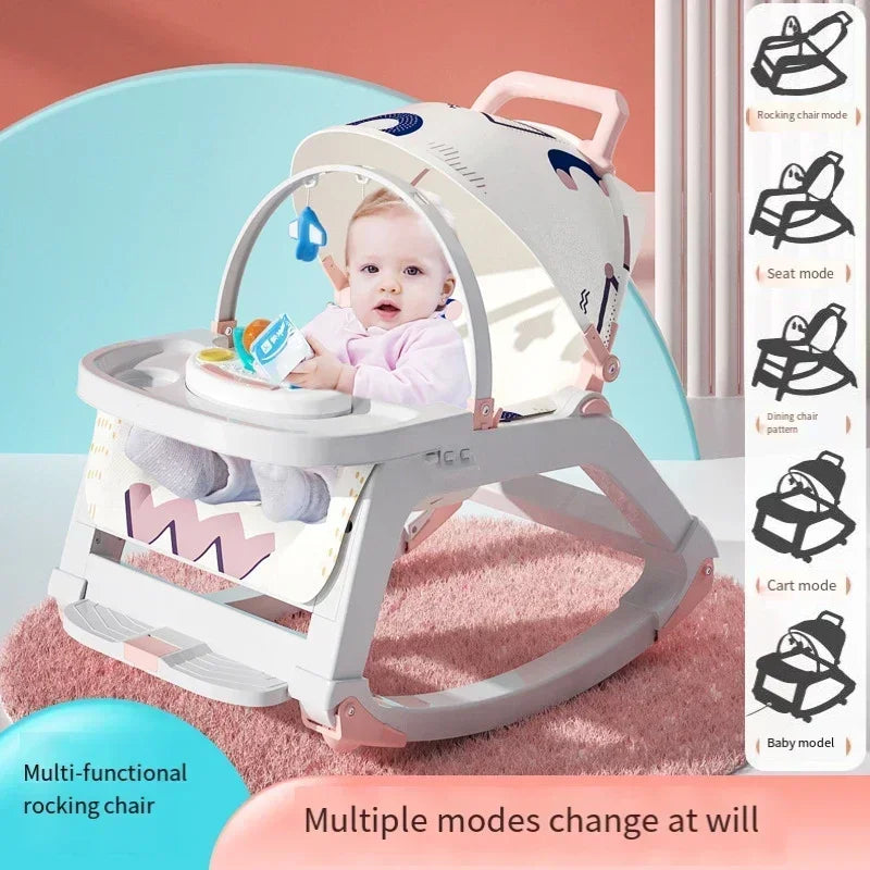 Chaise balançoire multifonction confortable pour bébé