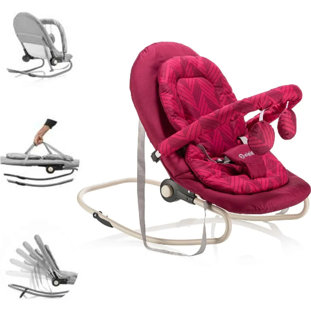 Chaise balançoire pour bébé - Pink