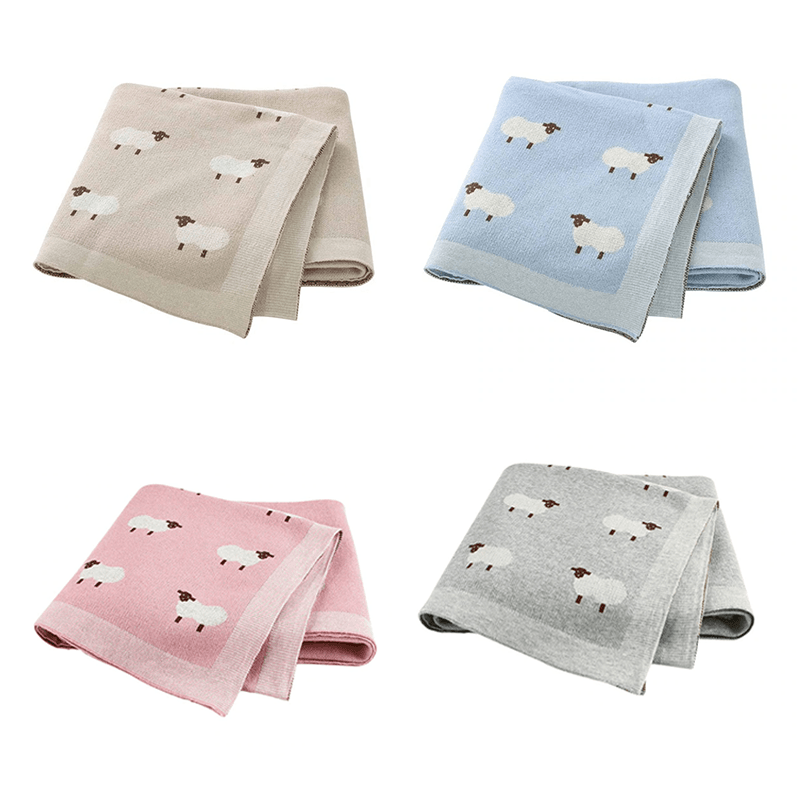 Couverture bébé mouton | Couleur bébé™