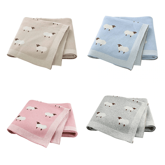 Couverture bébé mouton | Couleur bébé™