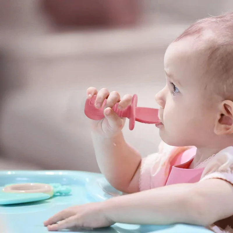 Ensemble d’alimentation en silicone pour bébé