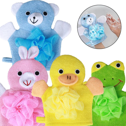 Gants de bain pour enfants