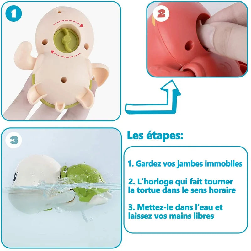 Jouet de bain de natation pour enfant