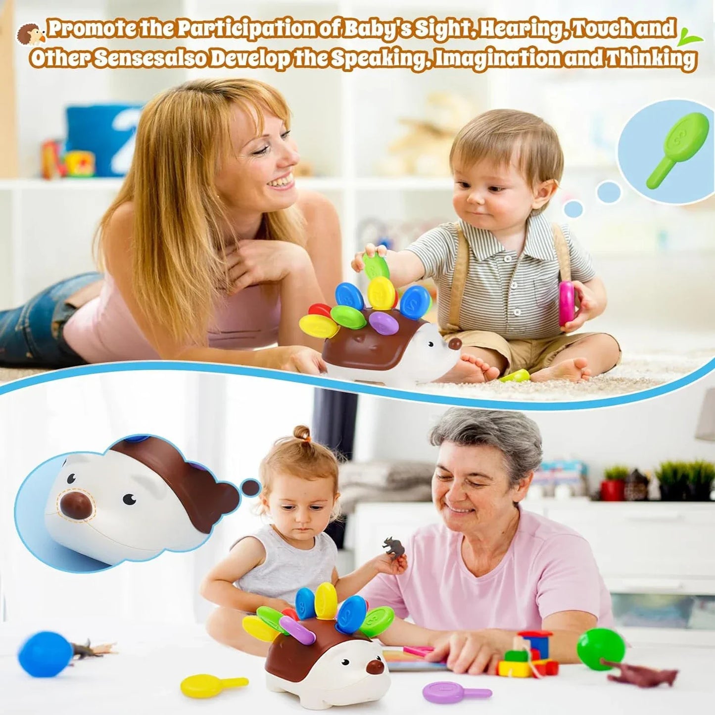 Jouets à moteur fins pour enfants - 1set