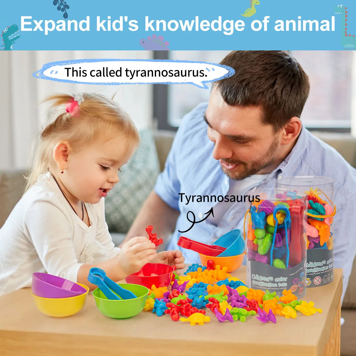 Jouets de tri d’animaux pour les enfants