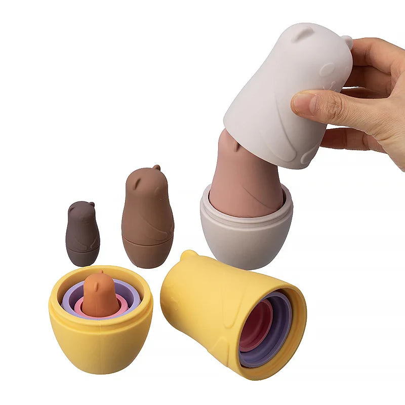 Jouets éducatifs en silicone pour enfants