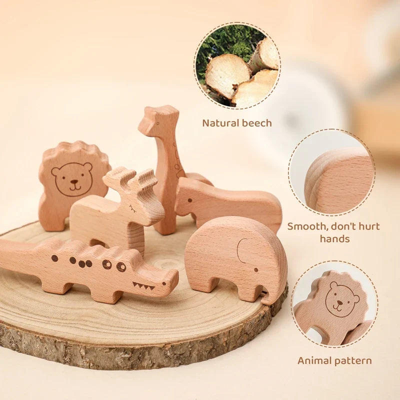 Jouets interactifs en bois pour enfants