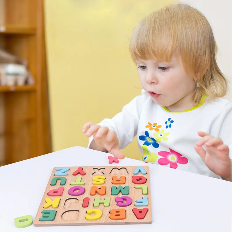 Puzzle en Bois pour Bébé