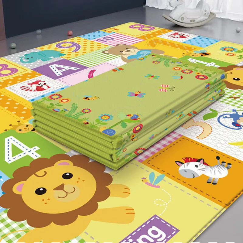 Tapis de jeu pliable en polymère pour bébé