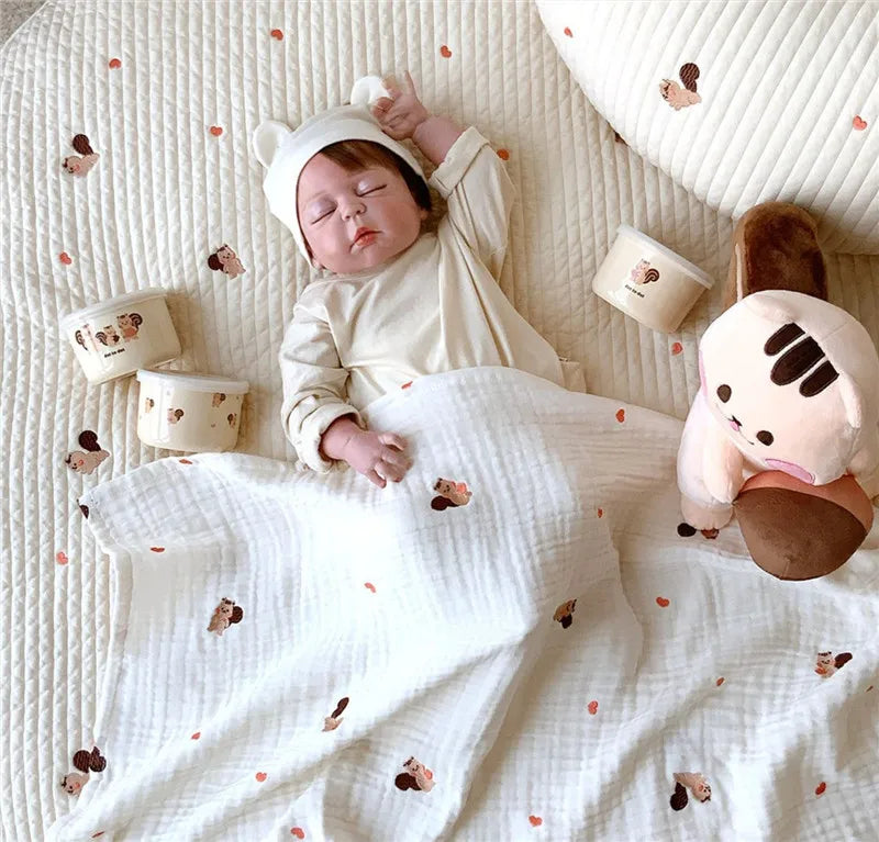 Tapis de Jeu Ronde pour Bébé