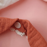 Bavoir bébé couture fermeture